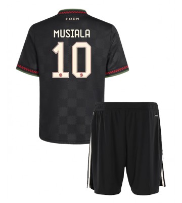 Bayern Munich Jamal Musiala #10 Tredje Kläder Barn 2025-26 Kortärmad (+ Korta byxor)